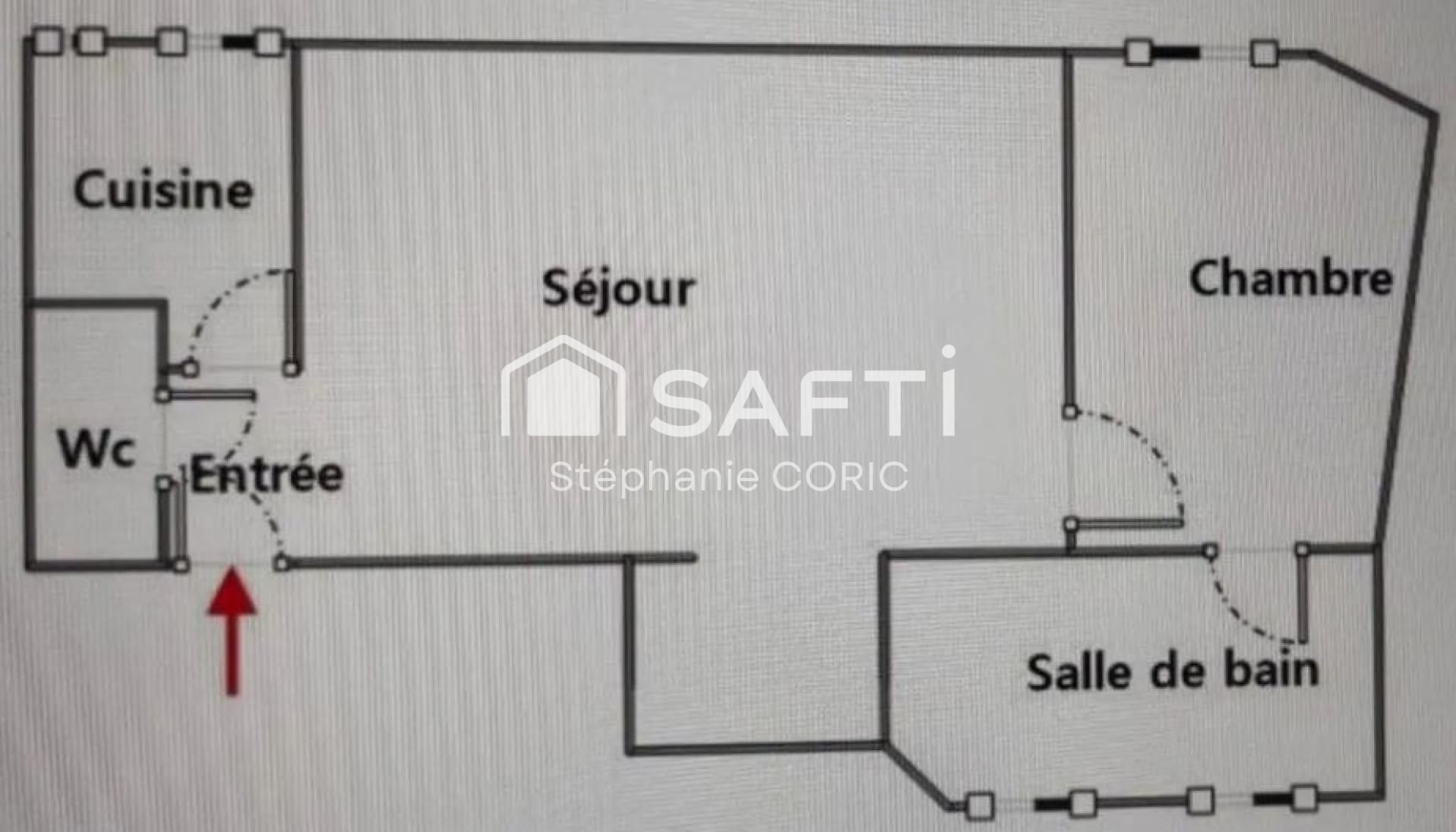 Maison a louer boulogne-billancourt - 2 pièce(s) - 54 m2 - Surfyn