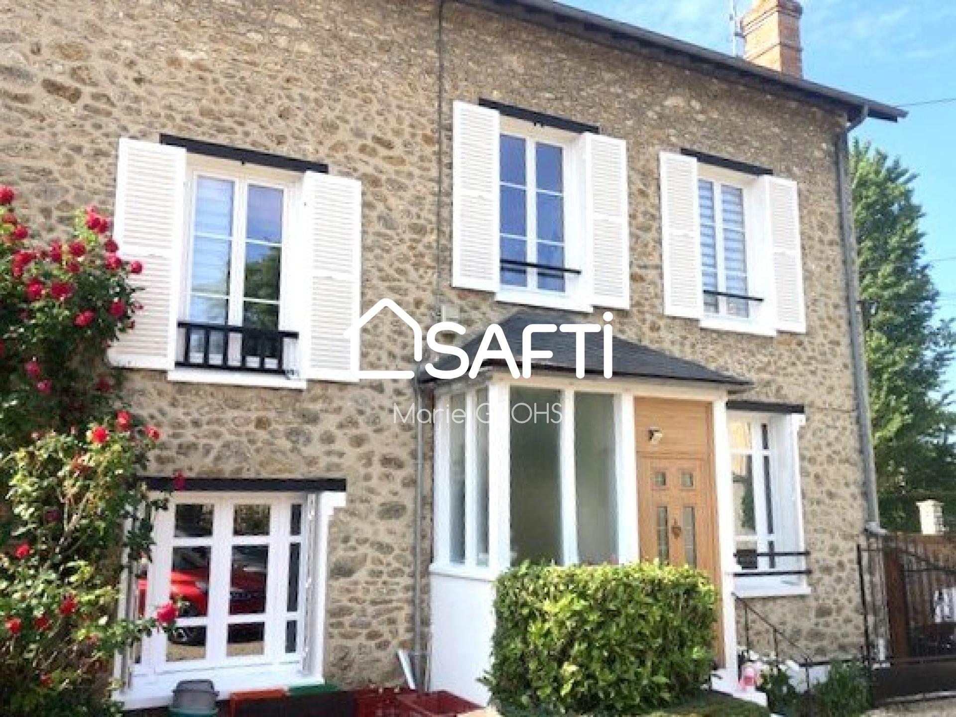Vente de maison 7 pièces à Bruyères-Le-Châtel 91680 : 192m², prix 489