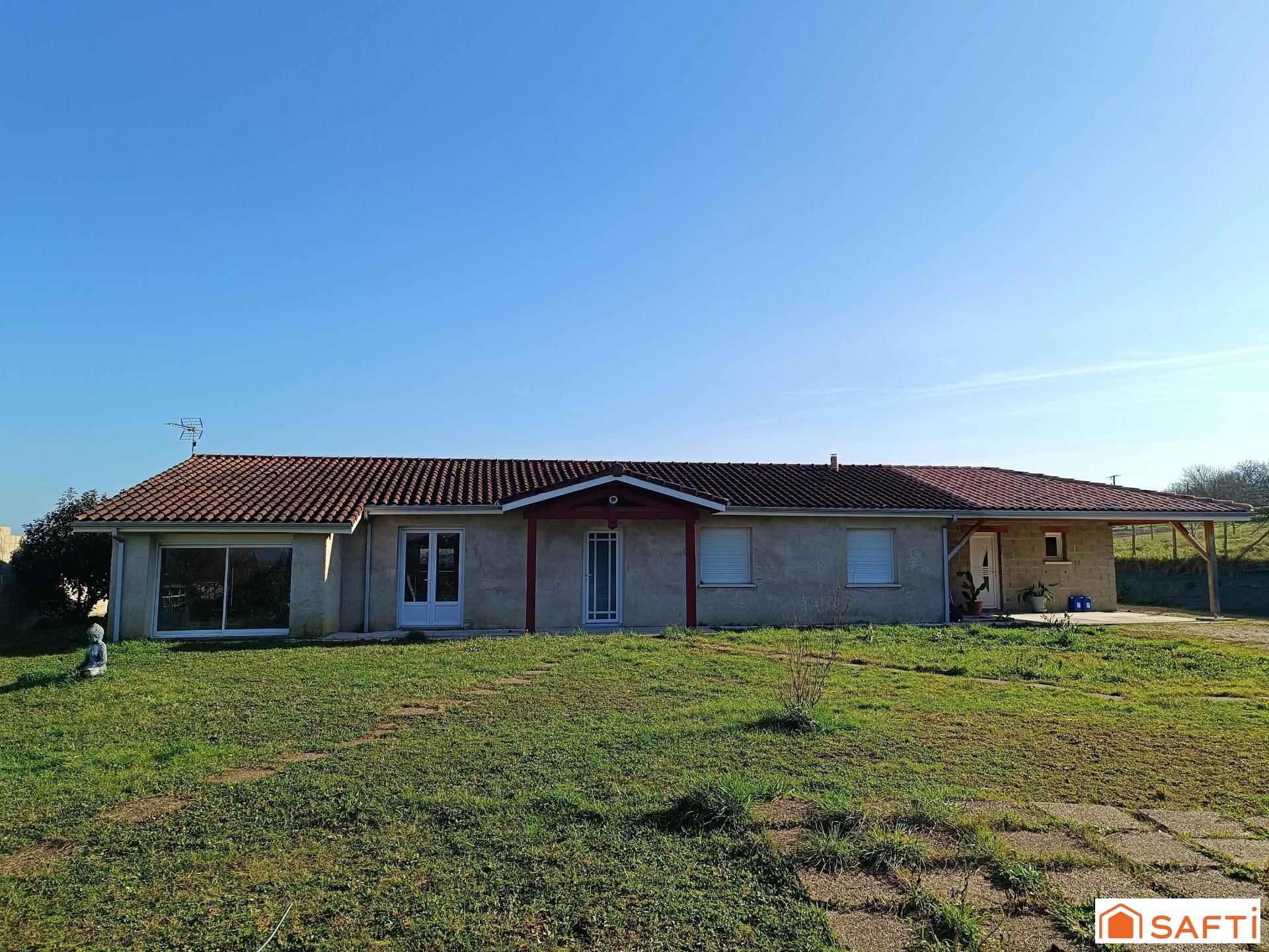 Vente de maison 6 pièces à SavignacDeDuras 47120 145m², prix VENDU