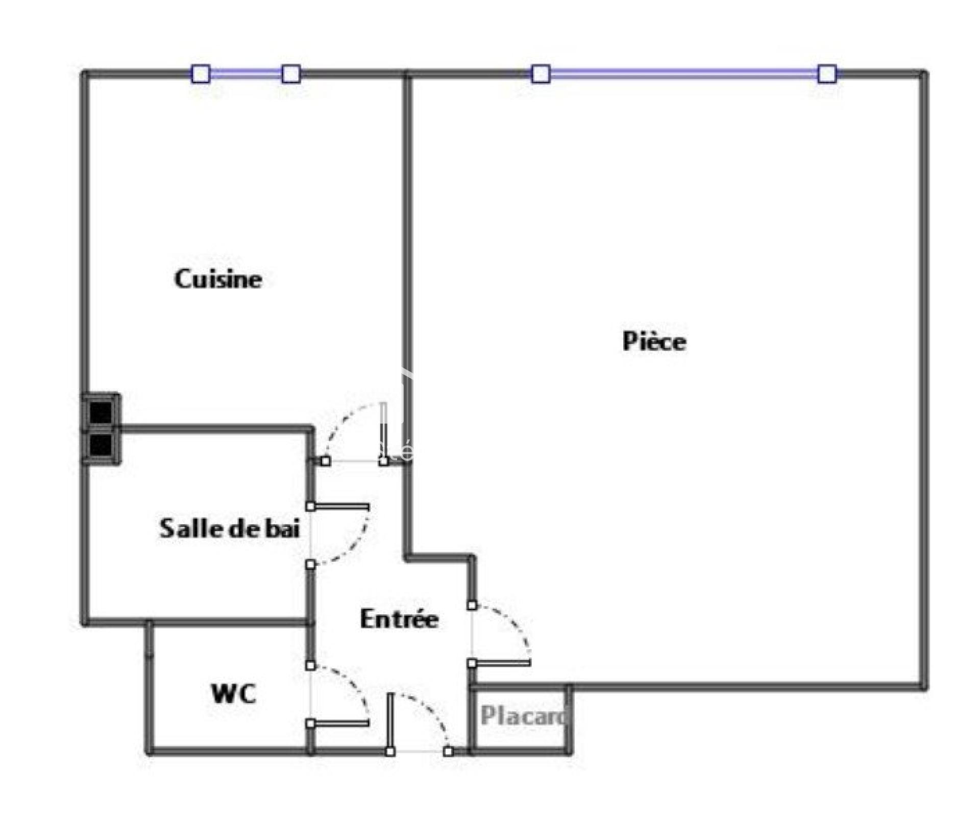 Maison a louer boulogne-billancourt - 1 pièce(s) - 31 m2 - Surfyn