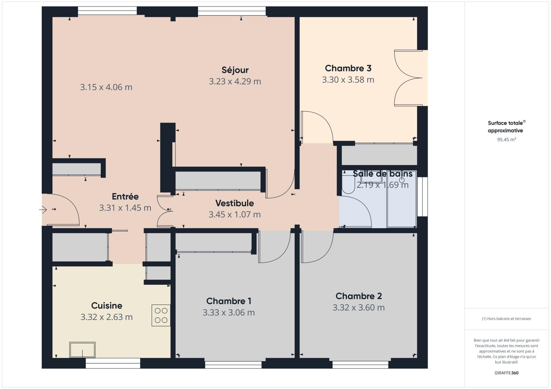 Maison a louer saint-cloud - 5 pièce(s) - 92 m2 - Surfyn